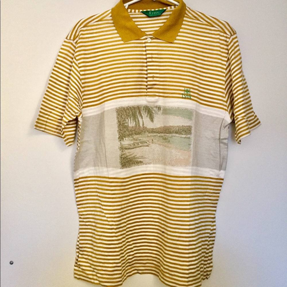 Lynx striped polo shirt!! ⛳️